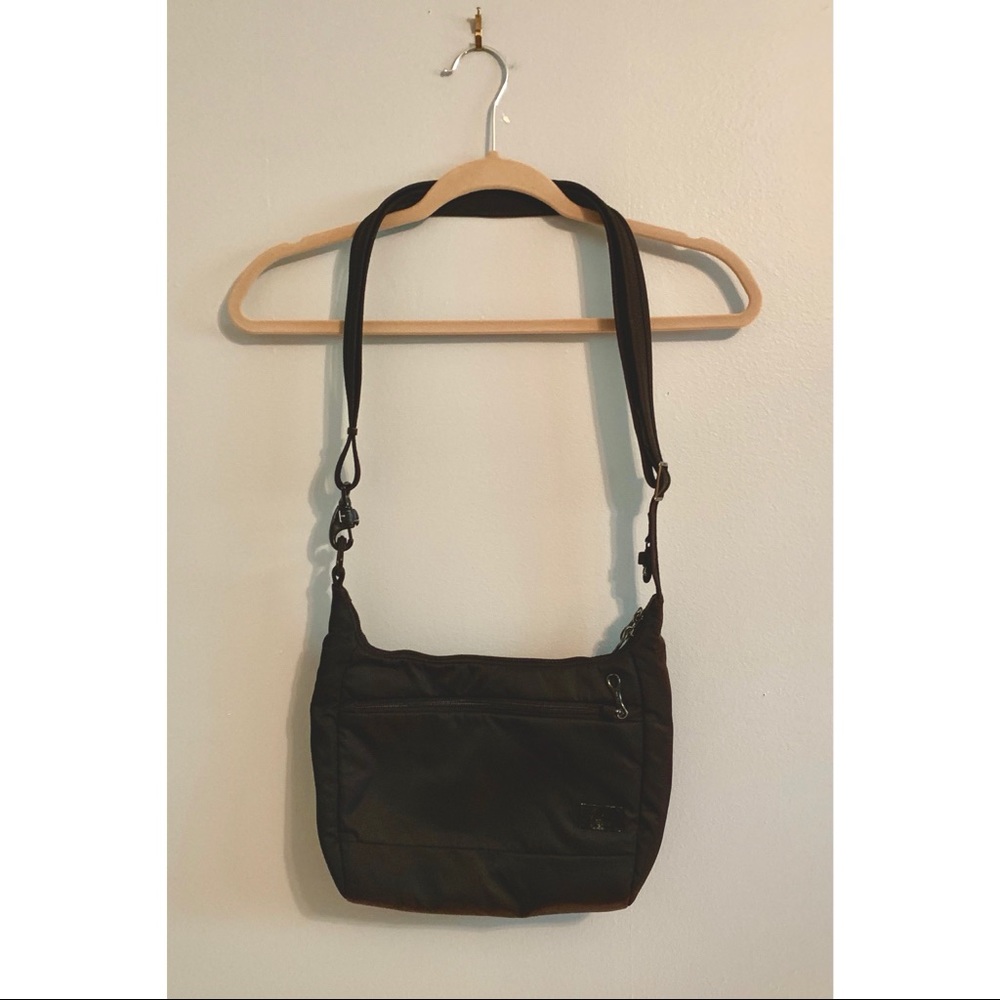 Pacsafe Black Travel Purse